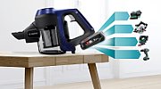 Bosch Serie 6 BBS611MAT handheld vacuum Blue Bagless
