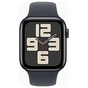 Apple Watch SE (2024) midnight aluminium  44mm midnight sport band Size M/L