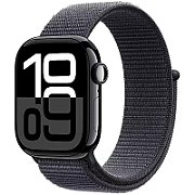 Apple Watch Series 10 jet black aluminium 46mm 4G ink sport loop