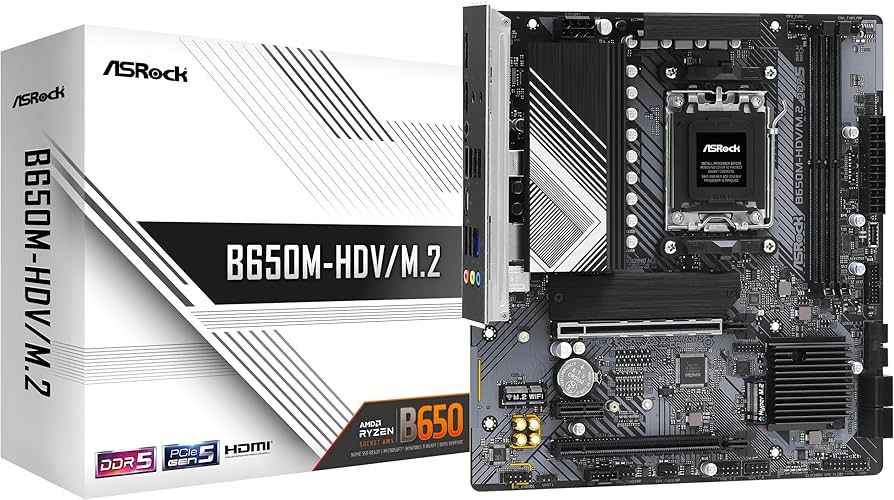 Asrock B650M-HDV/M.2 AMD B650 Mufă AM5 micro-ATX