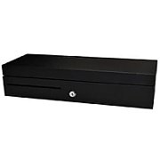 ECD460 Flip Lid Cash Drawer, Black, 460 x 170 x 100, RJ11 cable, 24v