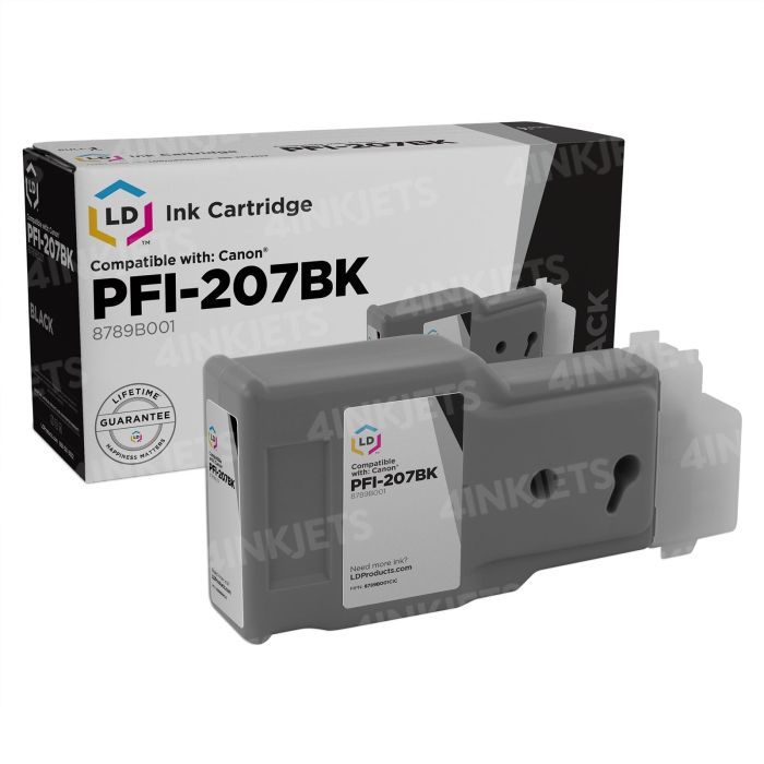 Canon PFI-207 BK ink cartridge 1 pc(s) Original Black