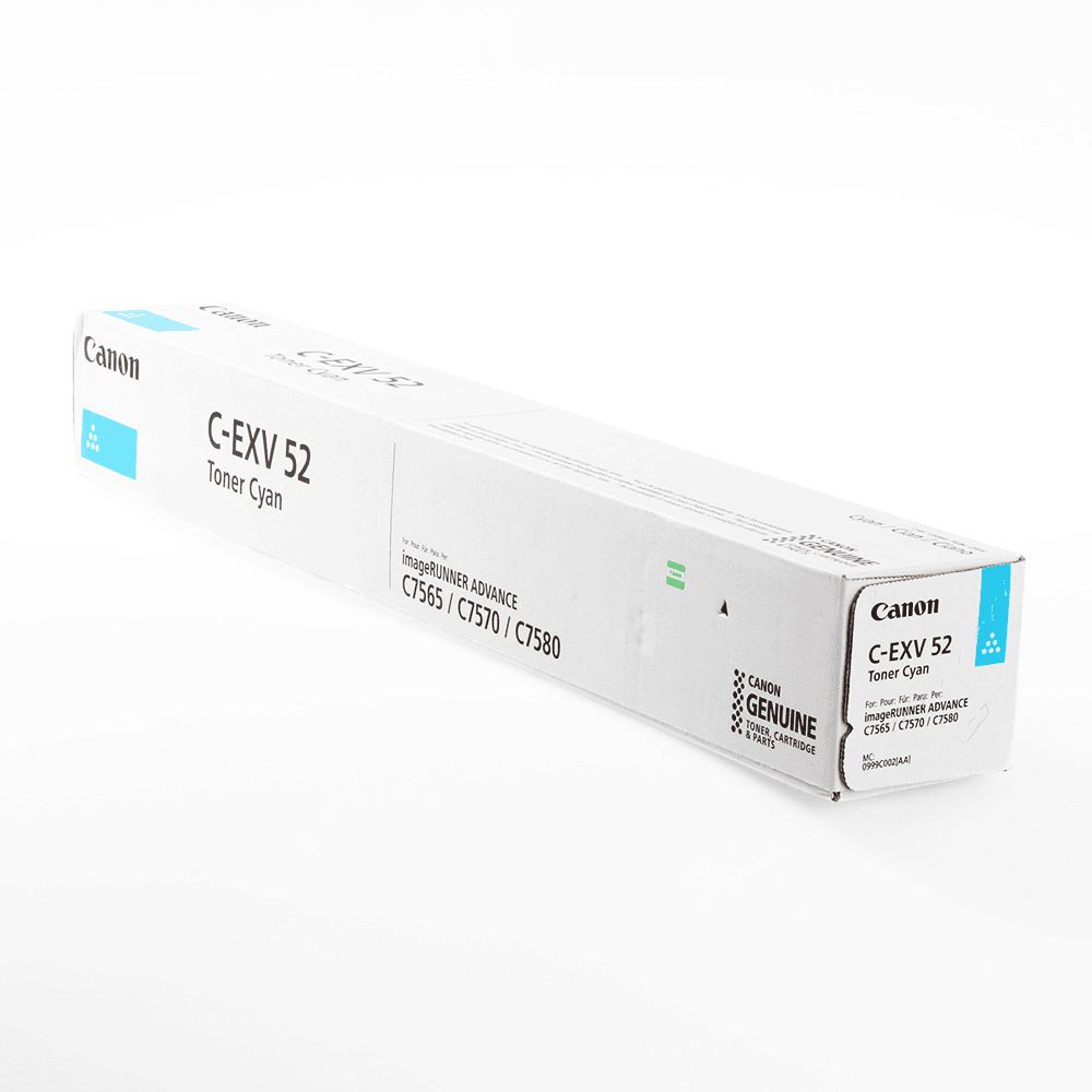 Canon C-EXV52 Cyan Toner Cartridge 0999C002