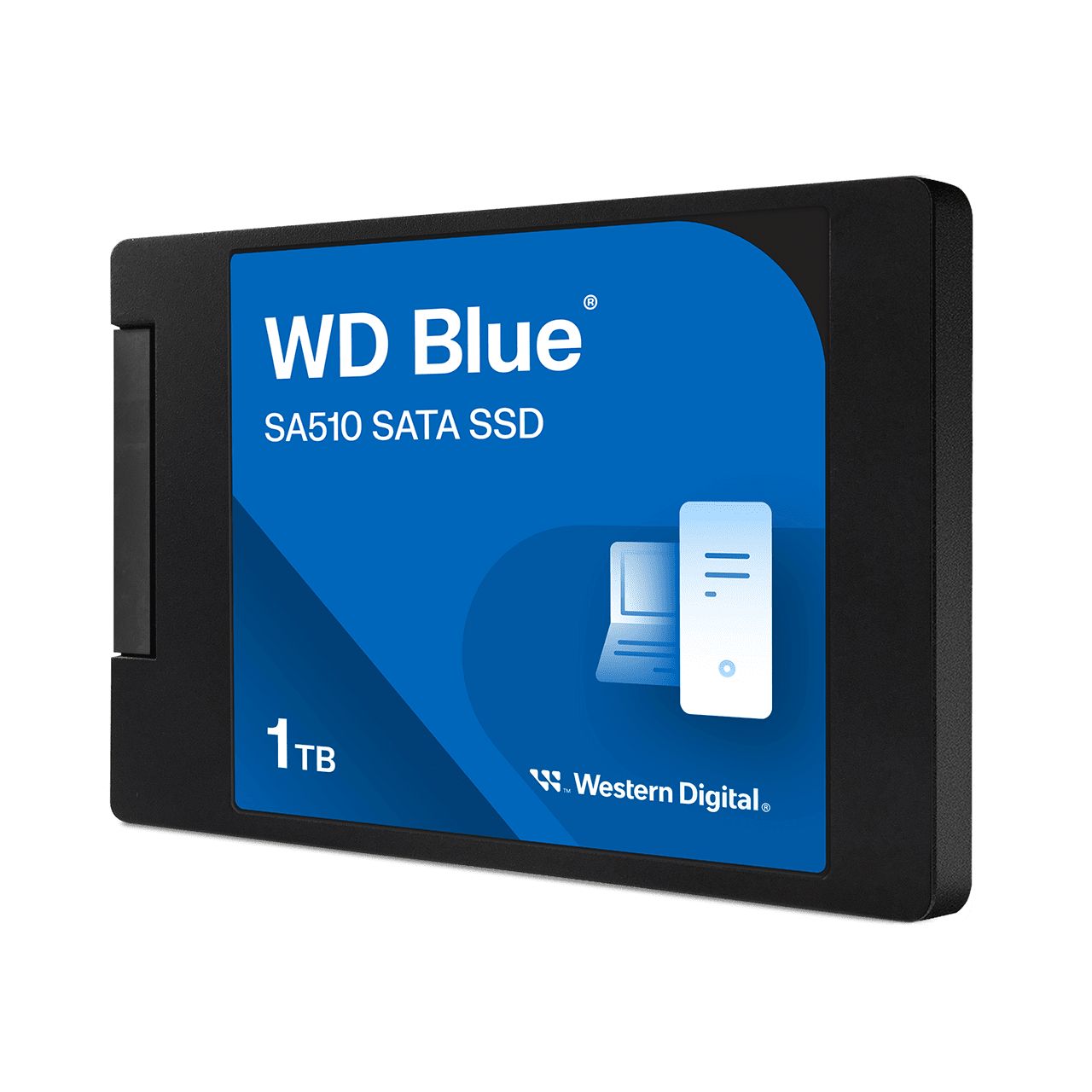 Western Digital WD Blue SA510 SSD 1TB SATA III 6Gb/s cased 2.5inch 7mm internal single-packed