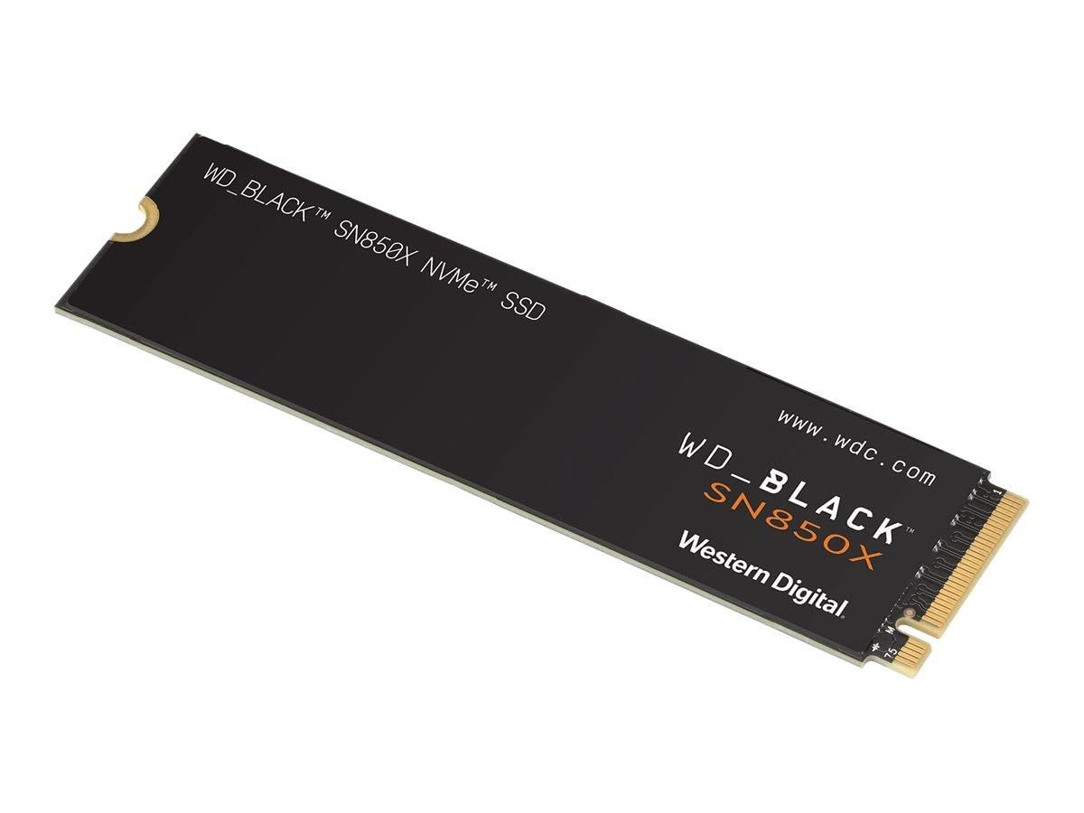 Western Digital WD Black 4TB SN850X NVMe SSD Supremely Fast PCIe Gen4 x4 M.2 internal single-packed