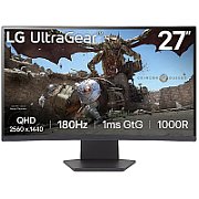 LG LG 27GS60QC-B | 27   | VA | QHD | 16:9 | 180 Hz | 1 ms | 2560 x 1440 pixels | 300 cd/m2 | HDMI ports quantity 2