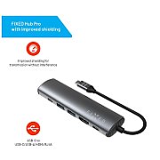 Fixed | 6-port USB-C HUB Pro for laptops and tablets