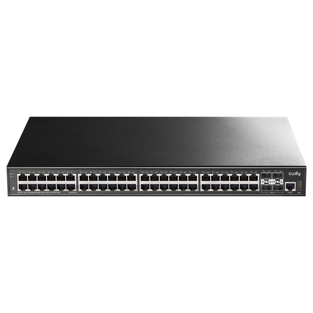 Cudy Cudy GS5048S4 Layer 3 Managed Switch 48x10/100/1000Mbps 4xSFP+