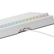 Glorious GMMK 3 65% Custom Gaming Keyboard - Pre-Built  ANSI (US)  Fox Switches  White