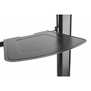 Stand TV mobil Serioux ajustabil TV03H-610TW, dimensiuni: 1350x683x2281mm, compatibilitate  dimensiune ecran: 60 -100 , compatibil VESA: 200x200, 400x200, 300x300, 400x400, 600x400, 800x400, 800x600, 1000x600, greutate maximă suportata TV: 100 kg, interval de înclinare: + 5°~ -10°, televizor