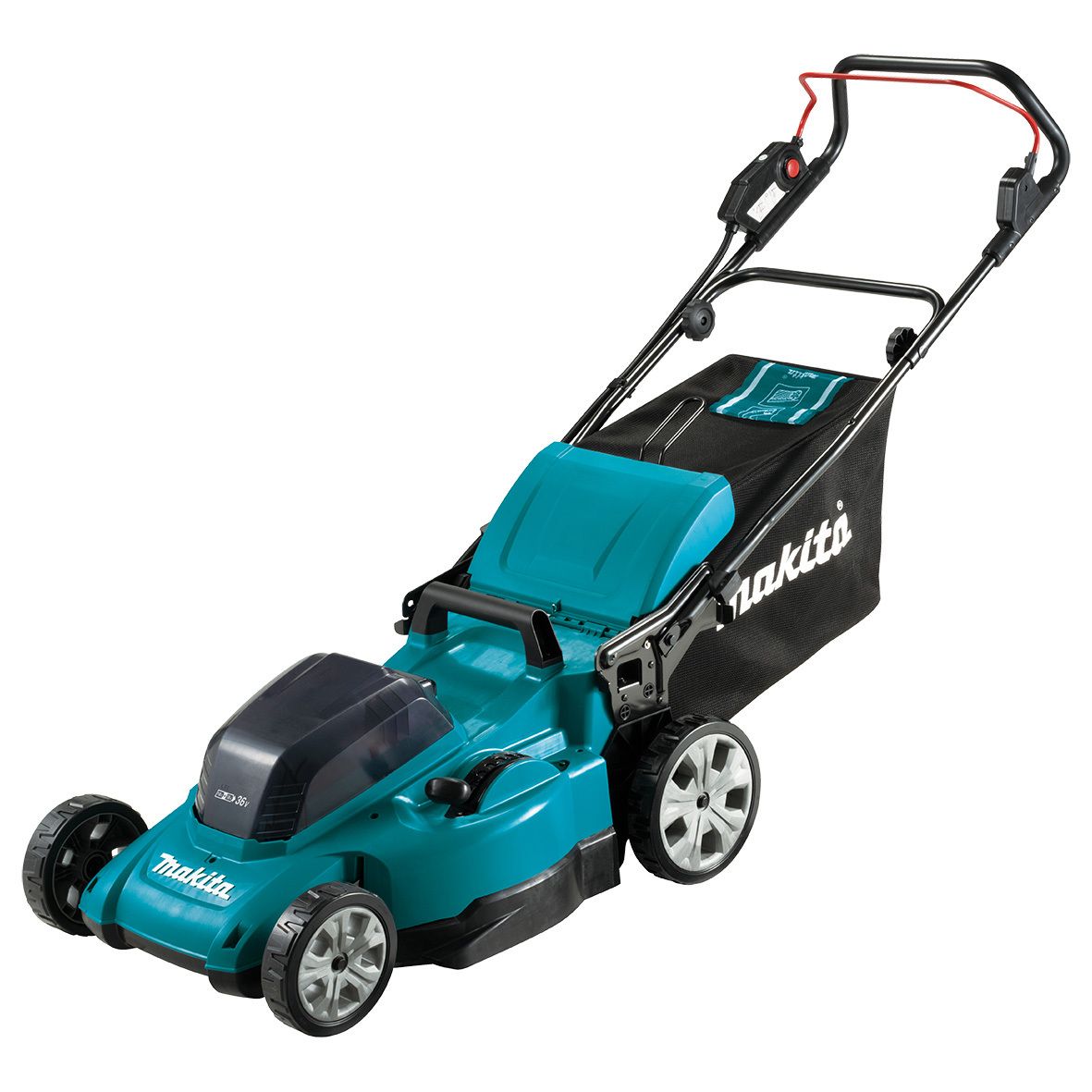 MAKITA. LAWN MOWER 2x18V DLM480CT2 48cm 2x5.0Ah