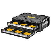 DEWALT.SKRZYNIA TOUGH SYS.2 0 DXL 2 x SZUFLADA PŁYTKA