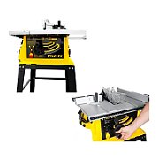 Workstation for mitre saws  range of work with high