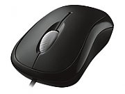 Mouse Microsoft Basic, Wired, Negru