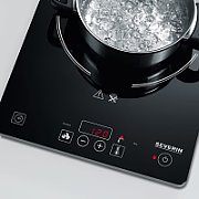 Severin KP 1071 Black Countertop Zone induction hob 1 zone(s)