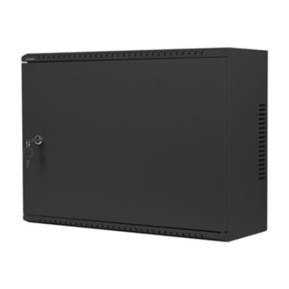 WALL-MOUNTED RACK CABINET 19  4U+3U 540X200 LOW-PROFILE BLACK LANBERG (FOLDED)
