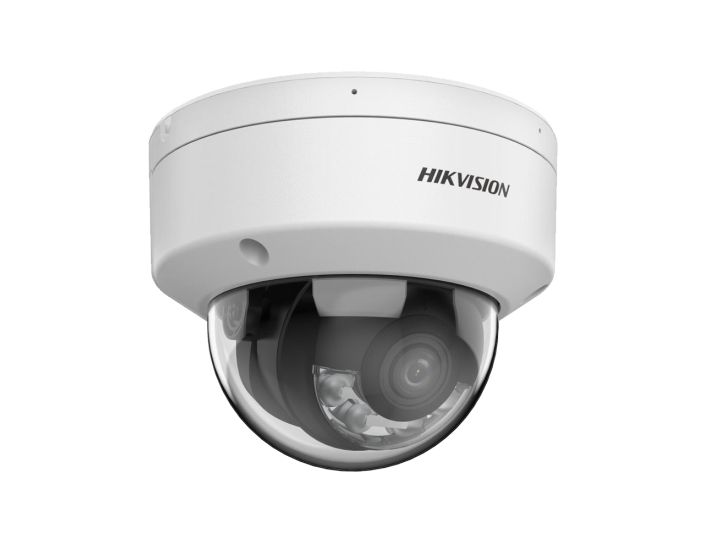 Camera de supraveghere IP Dome 4MP Hikvision DS-2CD2147G2H-LISU(4MM) (EF), lentila fixa 4mm, iluminare min: Color: 0.0005 Lux @ (F1.0, AGC ON), 0 Lux cu lumina alba: 30m, IR 30m, microfon incorporat, interfata audio: 1/1, alarma: 1/1, slot card de memorie: microSD/microSDHC/microSDXC maxim 512GB