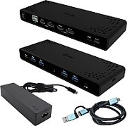 I-TEC UNIVERSAL DUAL 4K DOCK PD/85W INCL. USB-C CHARGER 100W