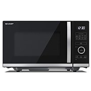 Sharp YC-QS254AE-B microwave Countertop Solo microwave 25 L 900 W Black  Stainless steel