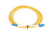 Extralink EX.15005 cablu InfiniBand/fibră optică 1 m LC FTTH Galben