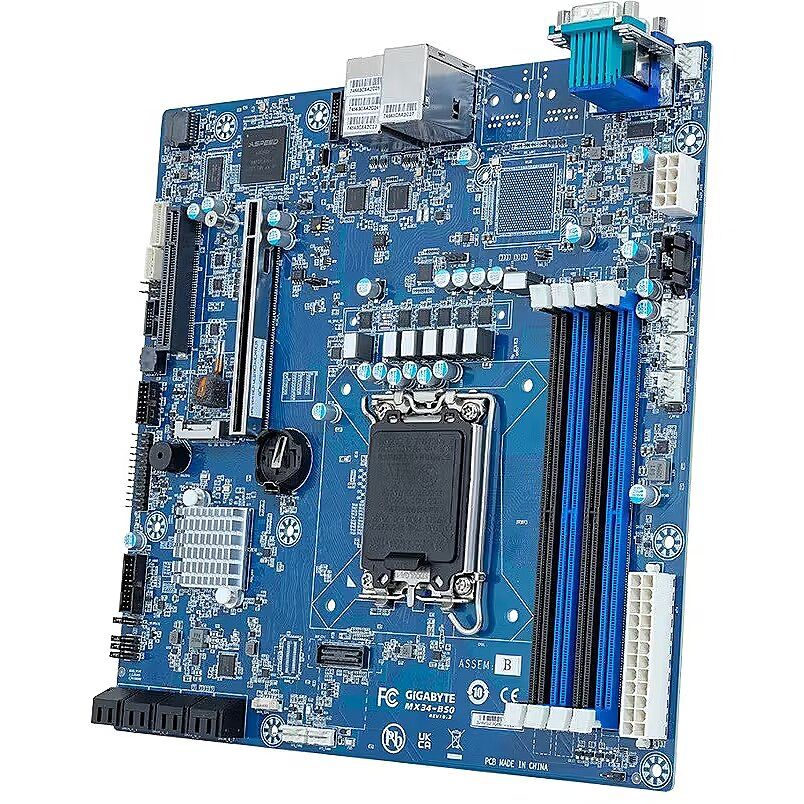 Płyta główna Gigabyte MX34-BS0(MR) 1x LGA1700 Intel Xeon E-24XX C262 (4x DIMM  8x SATA  1xM.2  2x1Gbe  IPMI  mATX)