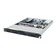 Platforma Gigabyte Rack (1U) R123-X00-AA01 Intel E-24XX (4x 3 5  SATA HS  1xM.2  2x1Gbe  IPMI  1x400W)