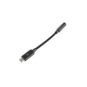 USB-C TO AUDIO AUX DONGLE ADAPT/3.5MM AUX AUDIO CABLE ADPT M/F