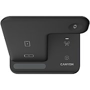 CANYON wireless charger WS-302 15W 3in1 Black