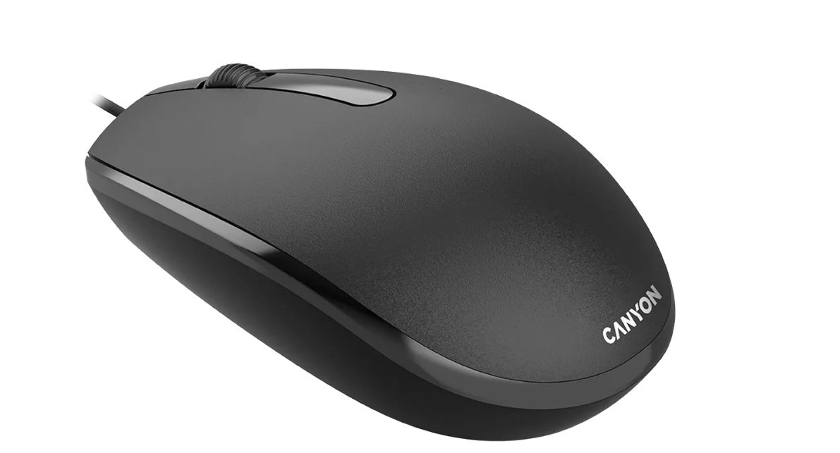 CANYON mouse M-10 Wired Dark grey