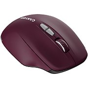 CANYON mouse MW-21 BlueLED 7buttons Wireless Burgundy Red