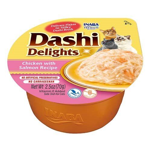 INABA Dashi Delights Łosoś - Przysmak dla kotów - 70g