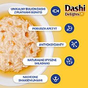 INABA Dashi Delights Łosoś - Przysmak dla kotów - 70g
