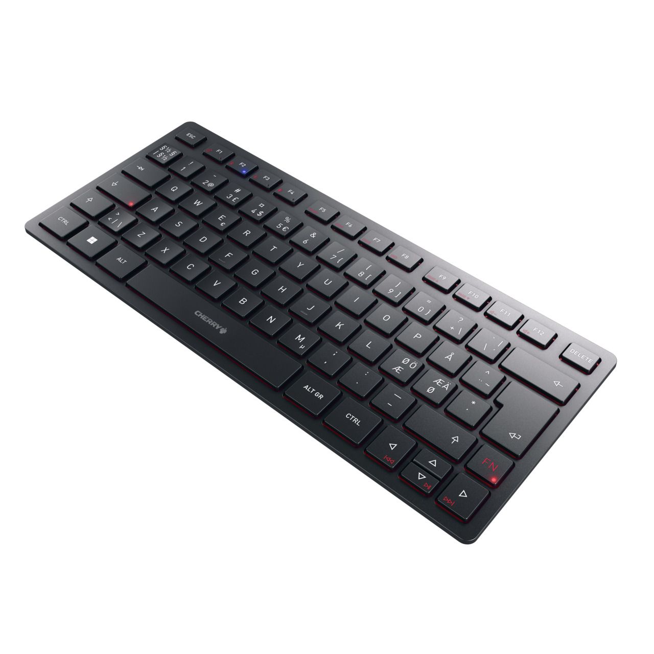 CHERRY KW 9200 MINI WIRELESS/KEYBOARD BLACK PAN-NORDIC