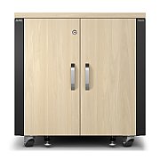 APC NetShelter Soundproof, 12U, Server Rack Enclosure, Maple