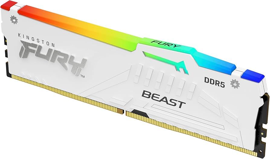 32GB DDR5-5600MT/S CL36/DIMM FURY BEAST WHITE RGB EXPO