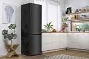 Gorenje NRK6202EBXL4 fridge-freezer Freestanding 331 L E Black