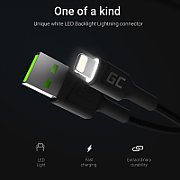 Green Cell KABGC12 lightning cable 2 m Black