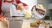 Bosch MFQ37400 mixer Hand mixer 750 W Grey  White