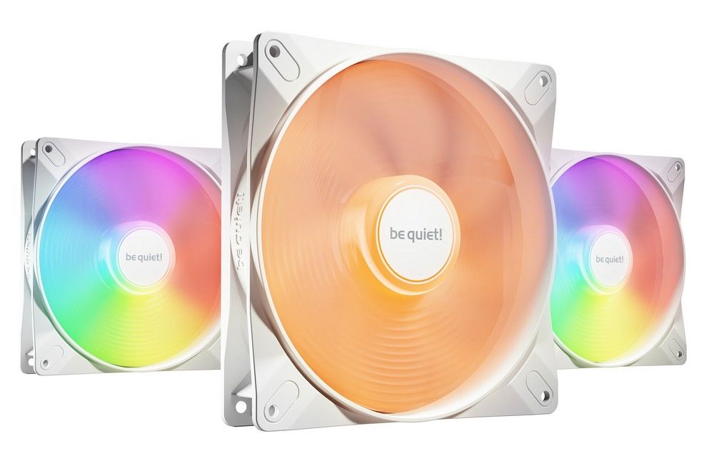 Ventilator Be quiet! BL128 ,140 x 140 x 25 mm ,1200 rpm ,Alb ,ARGB 