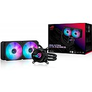 Cooler ASUS ROG Strix LC III 240 ARGB Negru, 2x Fan Slots 120mm, speed 800-2200 RPM, 36dB, Intel: LGA 1700, 1200, 115x, AMD: AM5,AM4