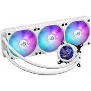 Cooler CPU ASUS ROG Strix LC III 360 ARGB LCD WHITE 3x Fan Slots 120mm, Speed: 800-2200 RPM, 36dB, Intel: LGA 1700, 1200, 115x, AMD: AM5,AM4