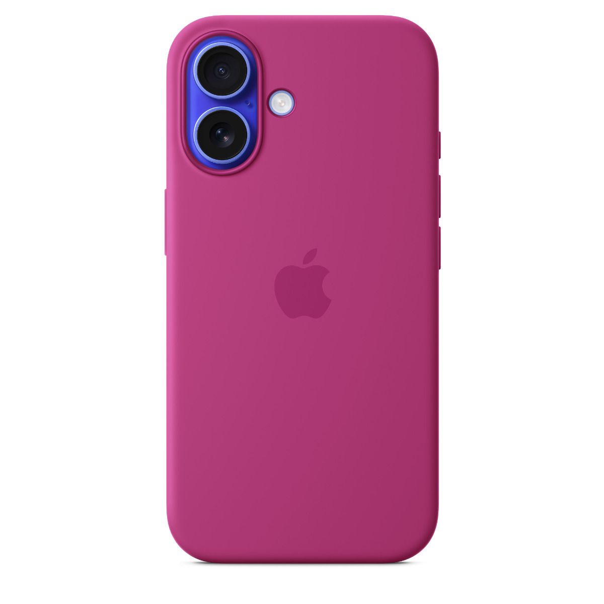 IPHONE 16 SILICONE CASE/WITH MAGSAFE - FUCHSIA