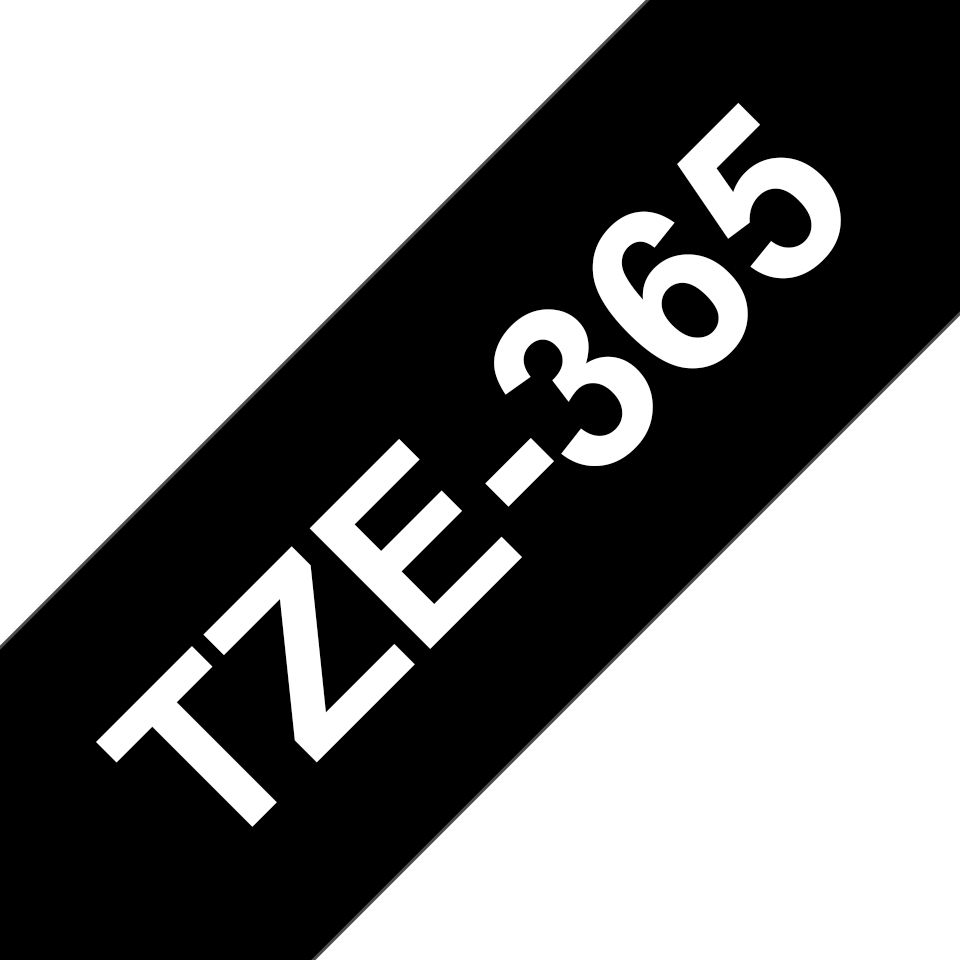 TZE-365 SCHW/WEISS LAM. 36MM (8M)