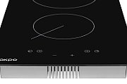 Akpo PKA 30 830/2 hob Black Built-in 30 cm Zone induction hob 2 zone(s)