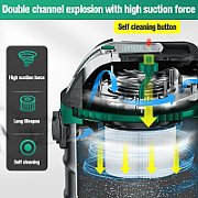 Vacuum cleaner 1600W  35l