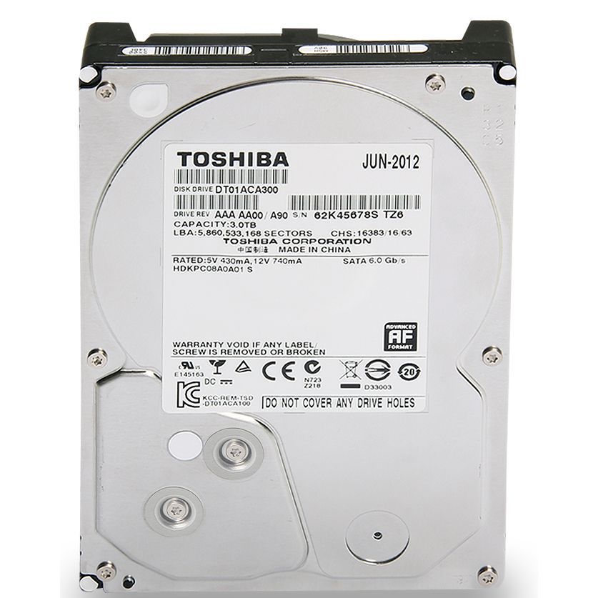 HDD TOSHIBA 1 TB, DT01, 7.200 rpm, buffer 32 MB, pt. desktop PC, 