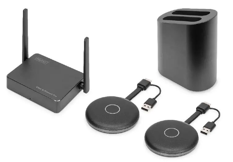 DIGITUS Click & Present Pro - Wireless Collaboration System