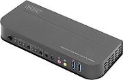 DIGITUS KVM Switch  2-Port  4K60Hz  2xDP in  1xDP/HDMI out