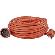 VERTEX PZO20M Retractable extension cable 20 m 3x2 5 mm Orange
