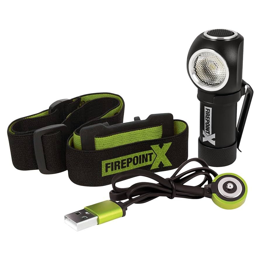 Rechargeable Headlamp 600lm USB Magnetic Charging CREE XPG3 LED